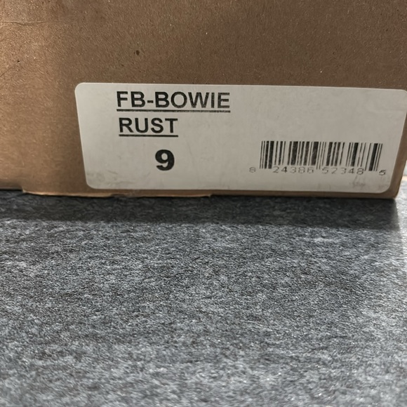 Bowie boots in rust - Picture 6 of 8